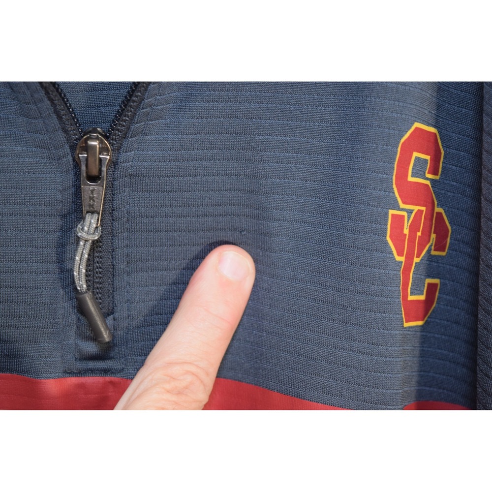Champion USC Trojans Mens XL 1/4 Zip Pullover University of Southern California - Picture 4 of 16